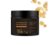 Scrub per il Corpo - 200ml Scrub al Caffè Lenitivo e Delicato per la Detergenza del Corpo | Esfoliante per Pelle Secca,per Casa Hotel Viaggi di Lavoro Appartamento Dormitorio Uomini Donne Giovani Adol