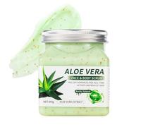 Scrub per il corpo - 350 grammi Gel detergente levigante e idratante - Scrub per i piedi, per donne per viso e corpo intero sotto la doccia e il bagno rituali quotidiani per la rimozione dei morti spa