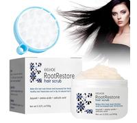 Scrub per il trattamento della forfora, peeling del cuoio capelluto, cura dei capelli, scrub per la pulizia profonda, peeling del cuoio capelluto con spazzola massaggiante, scrub