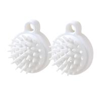 Scrub Per La Testa - Set da 2 Con Setole Morbide Per Pulizia Profonda Manuale,Massaggiatore Cuoio Capelluto Per Donne Spazzola Shampoo - Per Lavaggio Quotidiano Uomini Donne Capelli Ricci Lunghi