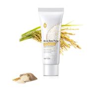 Scrub Viso Di Pulizia Del Riso,Detergente Di Riso Per Rimuovere La Polvere, Gel Scrub Di Pulizia Del Riso,Cura Professionale Esfoliante, Lavaggio Detergente Al Protoplasma Del Riso (1PCS)