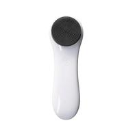 Scrub viso in silicone, per uomini e donne, impermeabile, elettrico, per la pulizia profonda, strumento di bellezza del viso (nero)