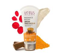 Scrub viso Lotus Herbals Radiance Boost Ubtan | Curcuma, legno di sandalo e rosa