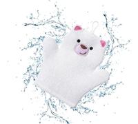Scrubber Body Bassi - Soft Toddler Bath Mitt In Design Di Animali Per La Doccia | Pespa Per Vasca Da Bagno A Secco Rapido Per Bambini, Pelle Delicata Esfoliante Guanto Di Lavaggio Per Bambino,