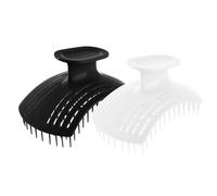 Scrubber Capricci Per Capelli Manico Ergonomico, Scrubber Massaggiatore, Pennello Shampoo Cuoio Capelluto Pulizia Profonda Per Rimodellati Forfora, Prurito Rilievo Crescita Testa Massaggio Spazzola