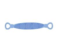 Scrubber da Bagno in Silicone fascia bifacciale da 70 cm per la pulizia | con Maniglie Back Scrubber per Doccia donne e uomini massaggio braccia e gambe a casa