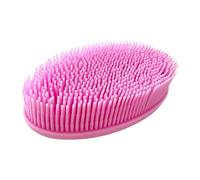 Scrubber da bagno in silicone, spazzola per il corpo in silicone | Scrubber per il corpo a doppia faccia con setole morbide - Spazzola per la pulizia manuale della pelle Pelle pulita e morbida in prof