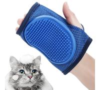 Scrubber da bagno per cani, guanti per shampoo, massaggiatore, spazzola per il lavaggio del cane, per toelettatura, spargimento, pelo artiglio, gatti, coniglietti, taglia M, L, per interni
