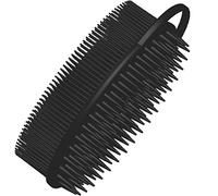 Scrubber di corpi in silicone esfoliante facile da pulire, 2 bagni in 1 bagno e shampoo e più igienico del tradizionale bagno di bagni e shampoo