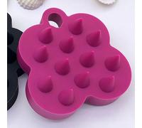 Scrubber di cuoio capelluto in silicone - MASSAGER BRUSH SCRUBBER morbido | Azionare il massaggio del cuoio capelluto in silicone a pennello facilmente shampoo | Esfoliatore capelluto di testa