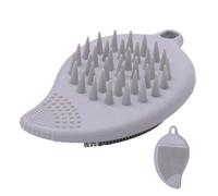 Scrubber facciale - detergente per faccia a faccia morbida e pennello massaggiatore | Scrubber di capelli manuali, detergente per faccia in silicone morbido e pennello massaggiatore, scrubber per cape