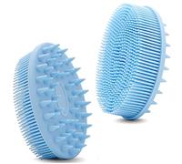 Scrubber for il corpo in silicone Spazzola for shampoo for capelli, Loofah in silicone premium, Spazzola for il corpo esfoliante Massaggiatore for il cuoio capelluto for donne Uomini Animali domestici