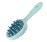 Scrubber Head - Scto | Pettine Di Massaggiatore A Manico Lungo Multiuso | Combuscola Per Capelli Per Cuoio Capriccifini Denti | Rifuglio Di Lavaggio Di Shampoo Portatile Per Capelli Bagnati E Asciutti