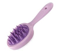 Scrubber Head - Scto | Pettine Di Massaggiatore A Manico Lungo Multiuso | Combuscola Per Capelli Per Cuoio Capriccifini Denti | Rifuglio Di Lavaggio Di Shampoo Portatile Per Capelli Bagnati E Asciutti