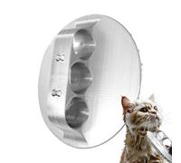 Scrubber per cani per bagno, pennello da bagno per animali domestici,Dog shampoo pennello - Strumento di schiuma portatile per massaggio per stampa 3D per la perdita di massaggio per l'asciugatura dis
