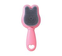 Scrubber per capelli in silicone spazzola da bagno per bambini modello cartone animato spazzola da bagno massaggiatore cuoio capelluto delicato sulla pelle scrubber testa