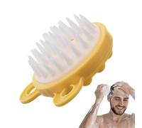 Scrubber per capelli - Massaggiatore per testa e cuoio capelluto | Spazzola per cuoio capelluto con setole in silicone morbido | Elimina la forfora e alleviare lo stress | Stimolare la crescita del