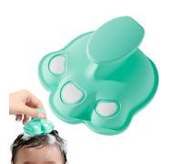 Scrubber per cuoio capelluto per bambini, massaggiatore in silicone per cuoio capelluto e testa, spazzola morbida per bambini, per ragazze e bambini, per interni e per fare il bagno a casa