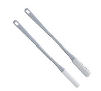 Scrubber per dita dei piedi, spazzola tra le dita dei piedi | Set di lavapiedi in gomma da 2 pezzi,Applicatore per lozione per le dita dei piedi, spazzola per asciugamani con manico lungo per strofina