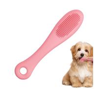 Scrubber per gatti Mento Spazzola per dita di gatto Spazzola per il mento in silicone per lo scrubber per il mento, spazzola per la pulizia antiscivolo forniture multifunzione per animali domestici