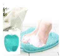 Scrubber per i Piedi per Doccia, Tappetino per la Schiena, Scrubber per i Piedi per Doccia Detergente per Spazzole Massaggiatore Tappetini per Massaggio Esfoliante Cuscinetto per