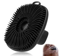 Scrubber per il corpo in silicone da uomo, schiuma più ricca e pulizia efficace, scrubber in silicone di alta qualità con manico ergonomico antiscivolo, lunga durata e facile da pulire, esfoliante per