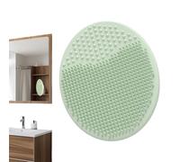 Scrubber per il cuoio capelluto del bambino, spazzola per shampoo in silicone, massaggiatore con setole flessibili, materiale morbido e sicuro, manico antiscivolo, strumento di pulizia delicato
