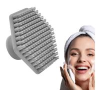 Scrubber per il viso in silicone, spazzola per il viso in silicone Pulizia | Scrubber esfoliante per il viso Manico in morbido silicone per donna e uomo Pennello per il