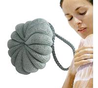 Scrubber per la schiena con cordino, spazzola per il corpo, esfoliante, per la pulizia delicata, design a zucca, per uomini e donne Zorq