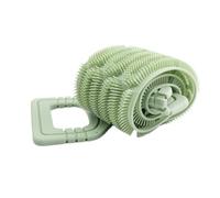 Scrubber Per La Schiena In Silicone Spazzola scrub da bagno a doppio lato | Spazzola per pulizia schiena Donne Uomini Amanti Spa Nuotatori Casa Appartamento Routine Quotidiana Viaggio Hotel Toilet