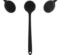 Scrubber per la schiena per doccia, spazzola per la schiena a forma di panda, in silicone, con ventose grandi e antiscivolo (1 spazzola per doccia)