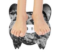 Scrubber Per Piedi Da Doccia Per Pavimento,Pulitore per Piedi per la Doccia | Con Ventose Esfoliante Asciugatura Rapida Rimuovi Calli Spazzola Da Parete Antiscivolo Per Pulizia Bagno Anziani