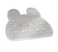 Scrubber per piedi da doccia, tappetino da bagno in silicone, antiscivolo, a forma di coniglio, per doccia, massaggi, per uomini, donne, anziani, bambini, casa, vasca da bagno, pavimento