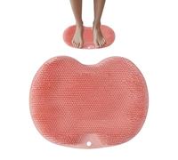 Scrubber Per Piedi Da Doccia - Tappetino Massaggiante Da Bagno In Silicone Da 28 Cm | Tampone Per La Pulizia Dei Piedi E Della Schiena Antiscivolo Montato A Parete | Massaggio Rilassante Ai Piedii