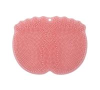 Scrubber per piedi nella doccia, detergente con setole morbide, cuscinetto massaggiante per il corpo, pulisce esfolia e rinfresca i piedi durante il bagno quotidiano, scrubber per la schiena del piede