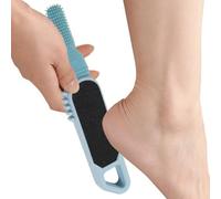 Scrubber Per Piedi - Spazzola A Doppia Testa In Silicone Da 21,8x4,4 Cm, Strumento Per Rimuovere Calli Per Pelle Dura | Lima Per Pedicure Antiscivolo | Peeling A Secco E Umido Per Talloni Screpolati,
