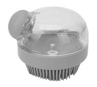 Scrubber Per Testa Spazzola Per Pressa Massaggiatore Per Cuoio Capelluto Manuale in Silicone Denti Sottili Pulizia Schiuma Ergonomica Scrubber Per Pressa Per Cuoio Capelluto Per Cura del Cuoio Capellu