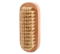 Scrubber per unghie in legno - 3,86x1,38 pollici Bruola di setole per cinghiali per manicure, setole delicate ma saldi con impugnatura a impugnatura comfort, strumento di unghie per casa, dormitorio,