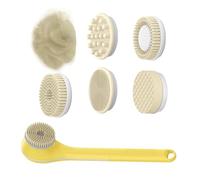 Scrubber ricaricabile per il corpo, Scrubber elettrico per la schiena,Spazzola da massaggio per la pulizia del corpo | Spazzola da bagno elettrica, scrubber per la schiena con manico lungo, comoda, im