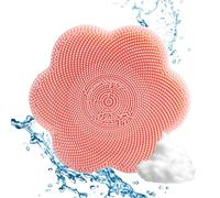 Scrubber viso in silicone a forma di manuale morbida | Spazzola per il lavaggio del viso in silicone, per gomito, ginocchio, schiena, dormitorio, salone di bellezza