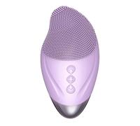 Scrubber viso in silicone, pulizia manuale del viso BrCleansing Spazzola facciale esfoliante elettrico in silicone morbido, strumento vibrante ricaricabile impermeabile per la cura della pelle per