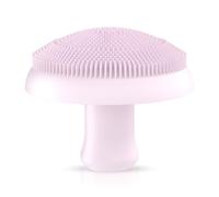 Scrubber viso super morbido, esfoliante in silicone delicato per pulizia e massaggio, spazzola esfoliante per uomini e donne, per la pulizia dei punti neri, acne e pori (rosa)