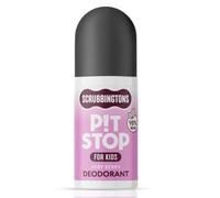 Scrubbingtons Deodorante Roll-On Naturale per Bambini e Adolescenti, 98% Ingredienti Naturali, Senza Alluminio e Alcol, 75ml, approvato da pediatri, per pelli sensibili, Very Berry.