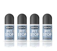 Scrubbingtons Pit Stop Natural Deodorant Roll On Cotton Fresh 4x 75ml