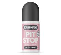 Scrubbingtons Pit Stop Natural Deodorant Roll On Floral Blossom 75ml