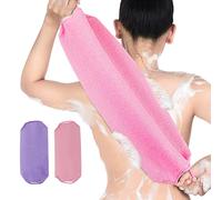 Scruber posteriore esfoliante rondelle della doccia posteriore per vasca da bagno scrubber tra pull travagali 2 pcs e puplescrubber