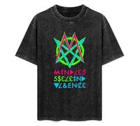 ScrubKangaroo Mindless Self Indulgence Mens Black T-Shirt Top Unisex Tee M