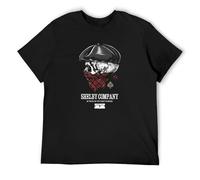 ScrubKangaroo Shelby Company Mens Black T-Shirt Top Unisex Tee M