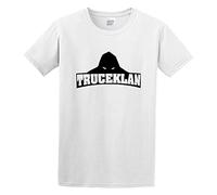 ScrubKangaroo Truceklan-Hip Hop Rap Music-Truce Klan Mesh Mens White T-Shirt Top Unisex Tee S