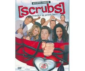 SCRUBS STAGIONE 5 - COFANETTO 4 DVD NUOVO (PRIMA EDIZIONE DIGIPACK)